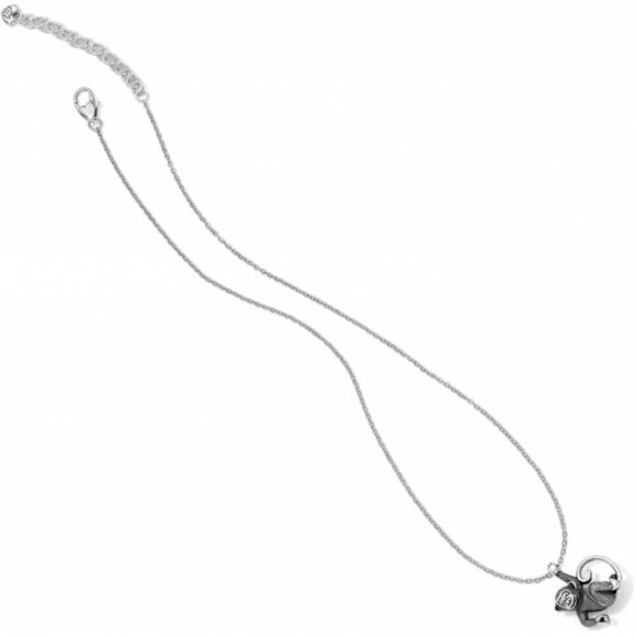 NWT Brighton Monkeying Around Collectible Pendant Necklace Silver Plated - Picture 4 of 5